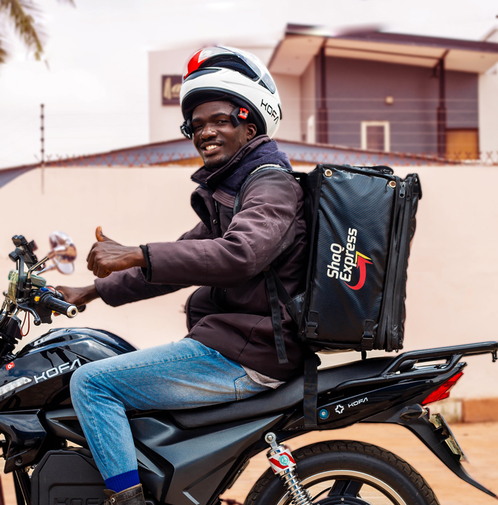 Pickup by ShaQ trained Rider or Driver