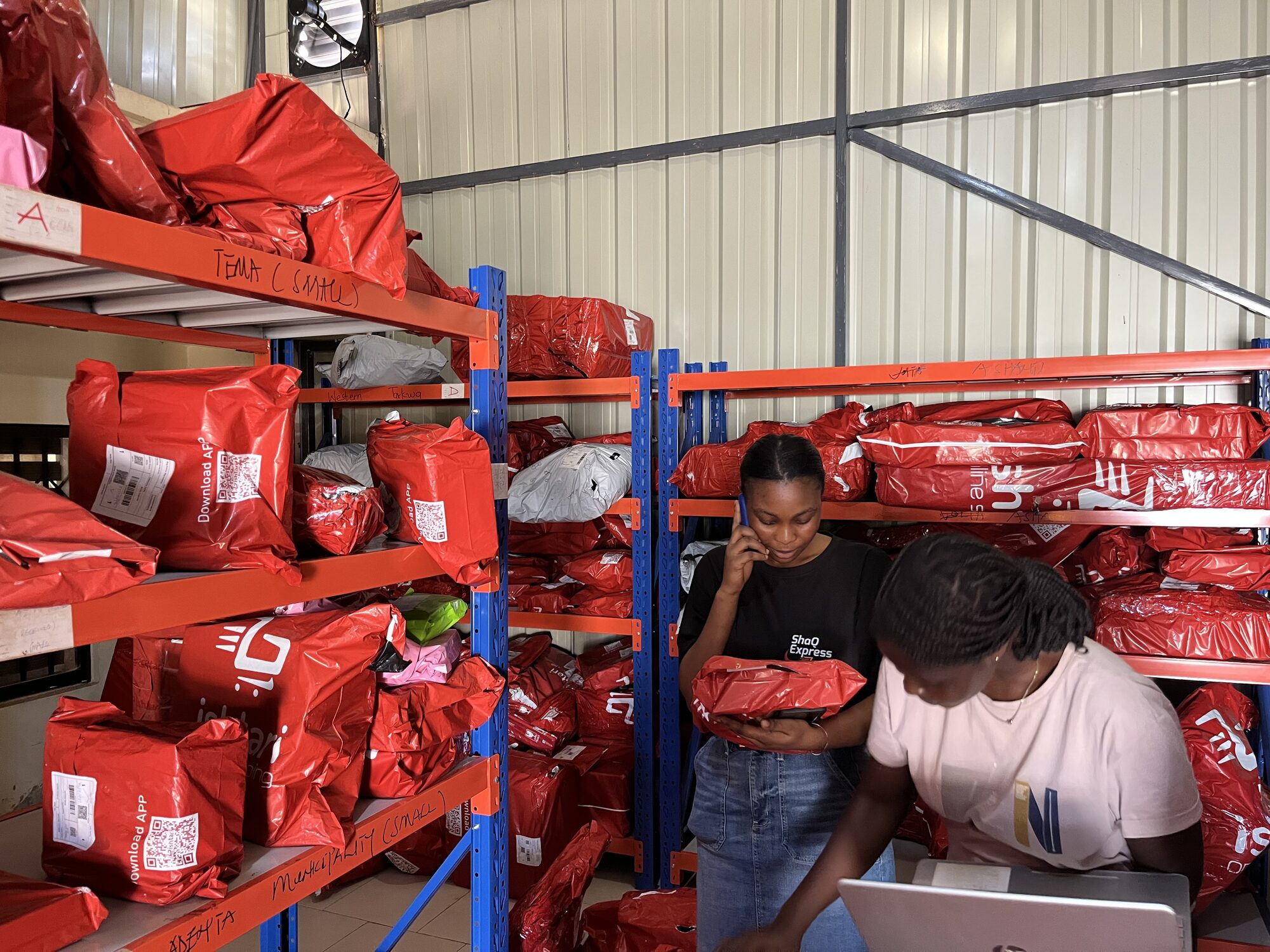 ShaQ Express fulfillment operation handling customer orders